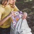 thumbnail image 5 of FORMRS 15"-15.6" Laptop Sleeve Protective Case Soft Carrying Quilted Computer Bag Cover, Purple Cute Halloween, 5 of 7