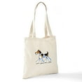thumbnail image 6 of CafePress - Wire Fox Terrier Trot Tote Bag - Unisex Canvas Tote Bag, Beige, 1-Piece, 6 of 6