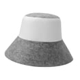 thumbnail image 3 of Sombrero de sauna ligero, duradero, práctico y cómodo. Estilo B gris blanco, 3 of 7