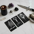thumbnail image 4 of Da Brigh Black Tarot Cards Deck for Shadow Work, 4 of 7