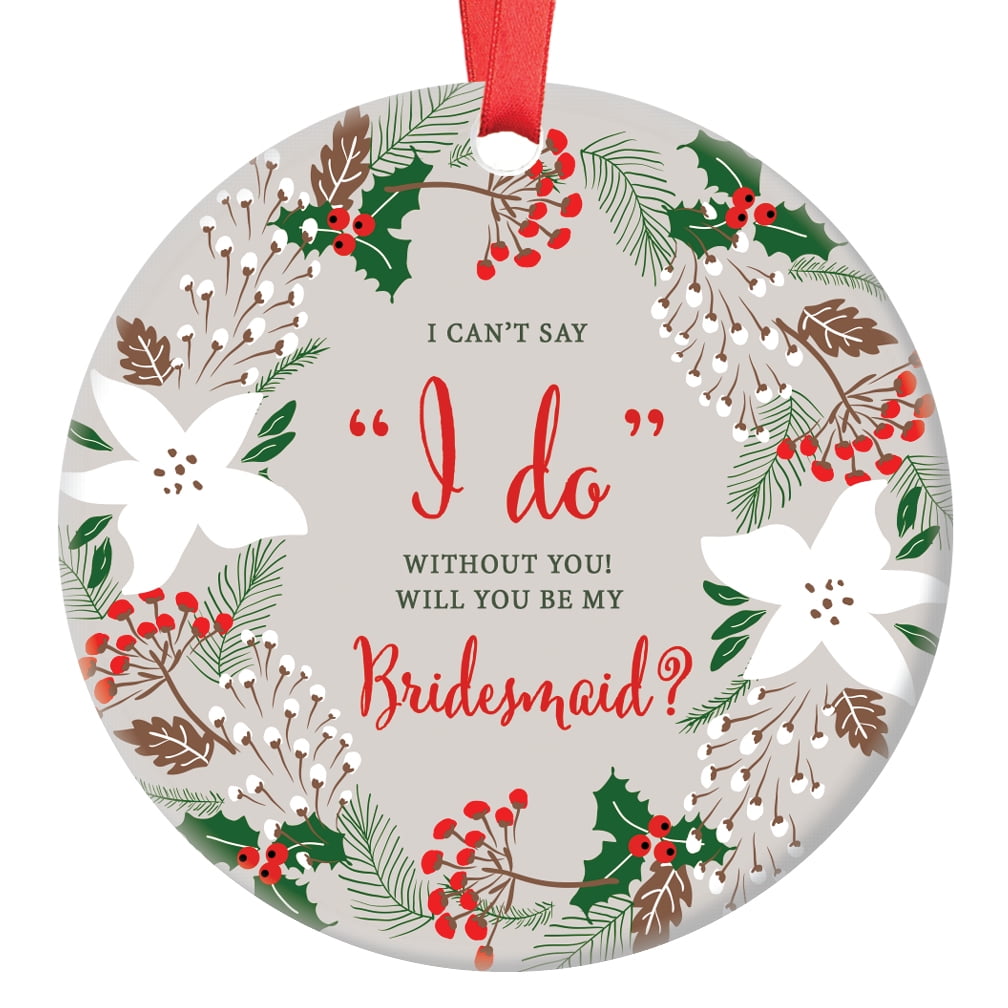 bridesmaid ornament