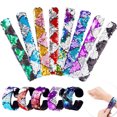 thumbnail image 1 of 2 uds niñas sirenita encanto reversible lentejuelas pulseras bofetada fiesta de cumpleaños favores suministros regalos, 1 of 7