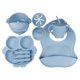 thumbnail image 1 of Silicone Tableware Sets A Full Set Of Children's Owl Dinner Plate Separated Dinner Plate Baby Dinner Plate Auxiliary Food Box Mother And Baby Supplies Baby Feeding Sets Children's Silicone Suction Cu, 1 of 5