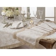 thumbnail image 4 of Saro Lifestyle Jacquard Lace Trim Table Runner, 4 of 4