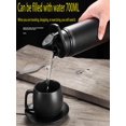 thumbnail image 6 of MOQIN Insulated Water Bottle 24oz with Handle and Flip Tops Lids Stainless Steel Water Bottle Push Button Lid Leak proof Portable for Cyclists, Runners, Hikers, Beach Goers, Picnics, Camping, 6 of 6