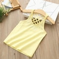 thumbnail image 2 of Zszcpp Athletic Tank Top For Girl Simple Design Spaghetti Strap Cross Comfortable Soild Sleeveless Sports Blouse Kids Going Out Tops, 2 of 3
