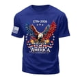 thumbnail image 4 of 250 Anniversary USA Shirt Mens Flag Tshirt 250th America Anniversary Tee 250 Years Patriotic Tops, 4 of 6