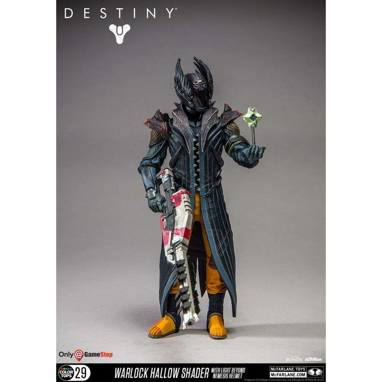 (未使用･未開封品)Destiny デスティニー キングス・フォール ウォーロック カラートップス 7インチ アクションフィギュア McFarlane Destiny Kings Fall Warlock Action Figure (Includes Ghost
