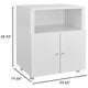 thumbnail image 5 of Qinaqin Soporte de Impresora con Almacenamiento Copier Printer Gabinete 2 Puertas Móvil Metálico Archivos Cabinets Abierto Estante para Letter Legal y A4 Size Files Móvil, 5 of 7