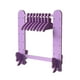 thumbnail image 2 of Soporte para pendientes de acrílico, organizador colgante para estante de joyería Violeta oscuro, 2 of 9