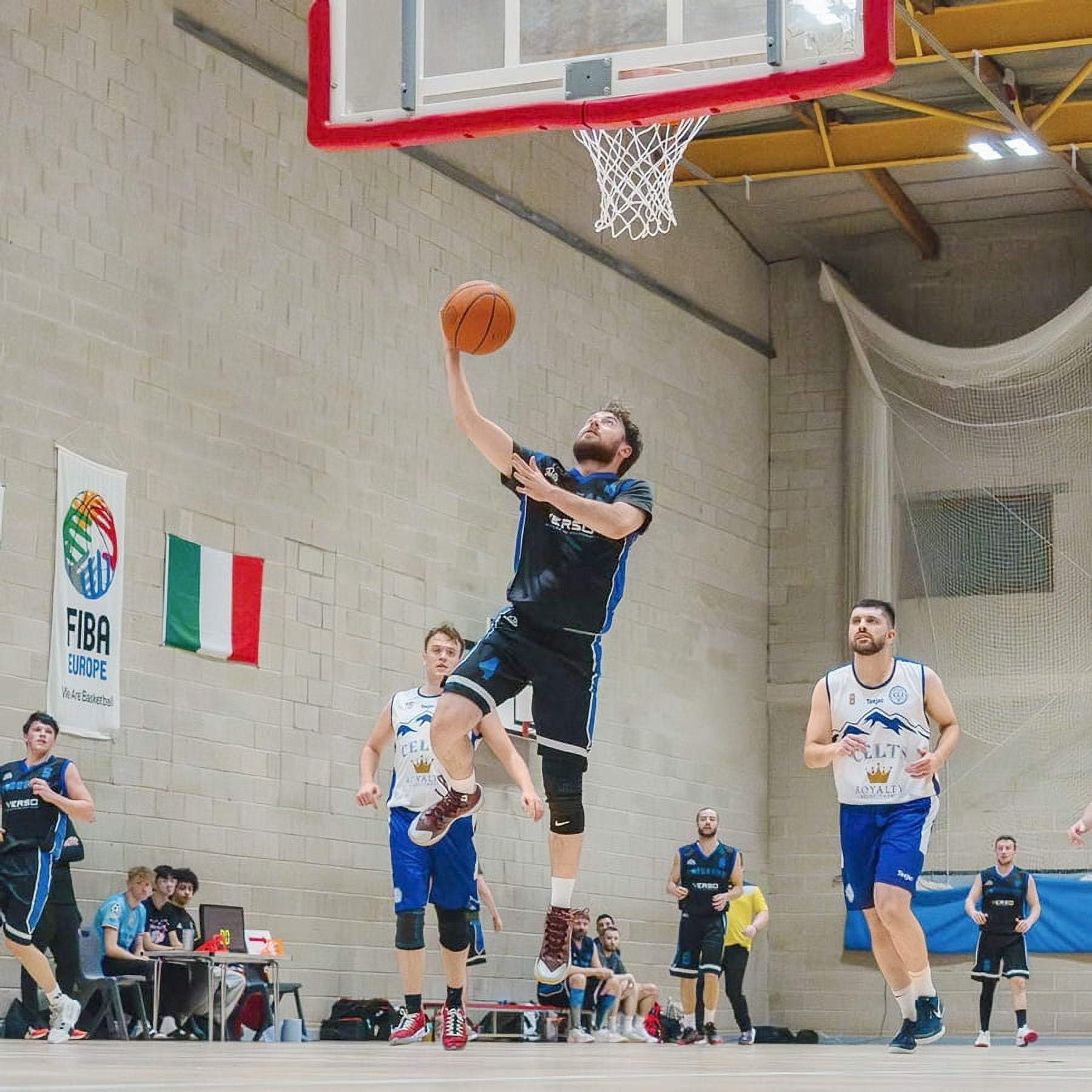 FORZA Nexus Indoor Pro Game Basketball – FIBA Level 1 Certified, Premium Grip & Bounce, Sizes 5-7, Available in Packs of 1, 5 & 27