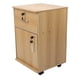 thumbnail image 5 of Archivador Rodante, Archivador Móvil De Con Cajón, Archivador Móvil Con Cerradura Debajo Del Escritorio, Con Múltiples Cajones, Ruedas, Para Oficina En Casa, 5 of 7