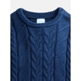 thumbnail image 2 of Wonder Nation Toddler Boys Cable Knit Sweater, Sizes 12M-5T, 2 of 3