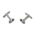 thumbnail image 2 of 20 Pcs Liens de Manchette Ronds Vierges 12mm Colle Liens de Manchette Base Base Tasse Liens de Manchette DIY Bouton de Manchette Blanc, 2 of 8