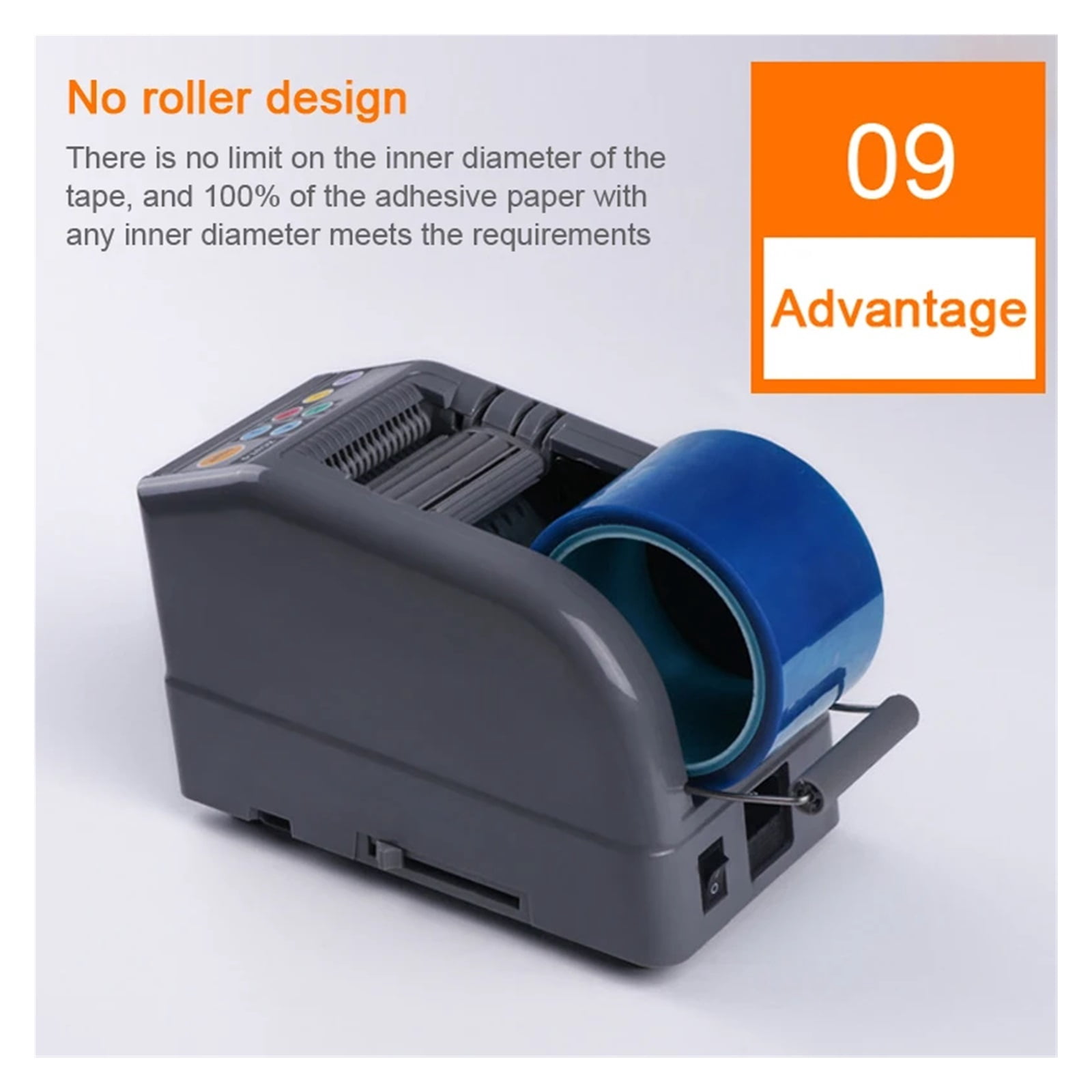 Automatic Tape Dispenser Cutting Machine Ribbon Cutting Machine Intelligent Double Sided Cutter Packing Machine 6-60mm