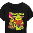 thumbnail image 3 of Star Wars - The Mandalorian Mando Cover  - Wo Men's Short Sleeve Graphic T-Shirt, 3 of 5
