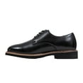 thumbnail image 3 of Deer Stags Boys' Denny Lace-up Dress Comfort Oxford - Black - 11 Little Kid Medium, 3 of 9