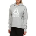 thumbnail image 2 of Reebok Womens Graphic Long Sleeve Cropped Hoodie, 2 of 4