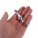 thumbnail image 5 of unbranded 2Ud Tapas Finas De Metal Plata Para Postes Y Rieles Decorativos De Muebles, 5 of 8