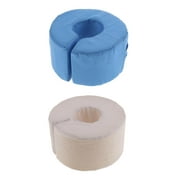 2 Pack Donut Shaped Foam Ankle Foot Hand Leg Elevator Cushion Elevation Pillows