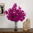 thumbnail image 5 of Nearly Natural 30in. Artificial Bougainvillea Arrangement in Glass Vase, 5 of 6