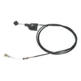 thumbnail image 1 of Controlador de cable de acelerador manual de excavadora Cable de control de motor de acelerador de acero inoxidable de 4 m para camión de agitación, 1 of 9