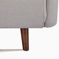 thumbnail image 6 of A&D Home Cypress Faux Linen Convertible Chair, Compact Futon Sleeper, Beige, 6 of 11