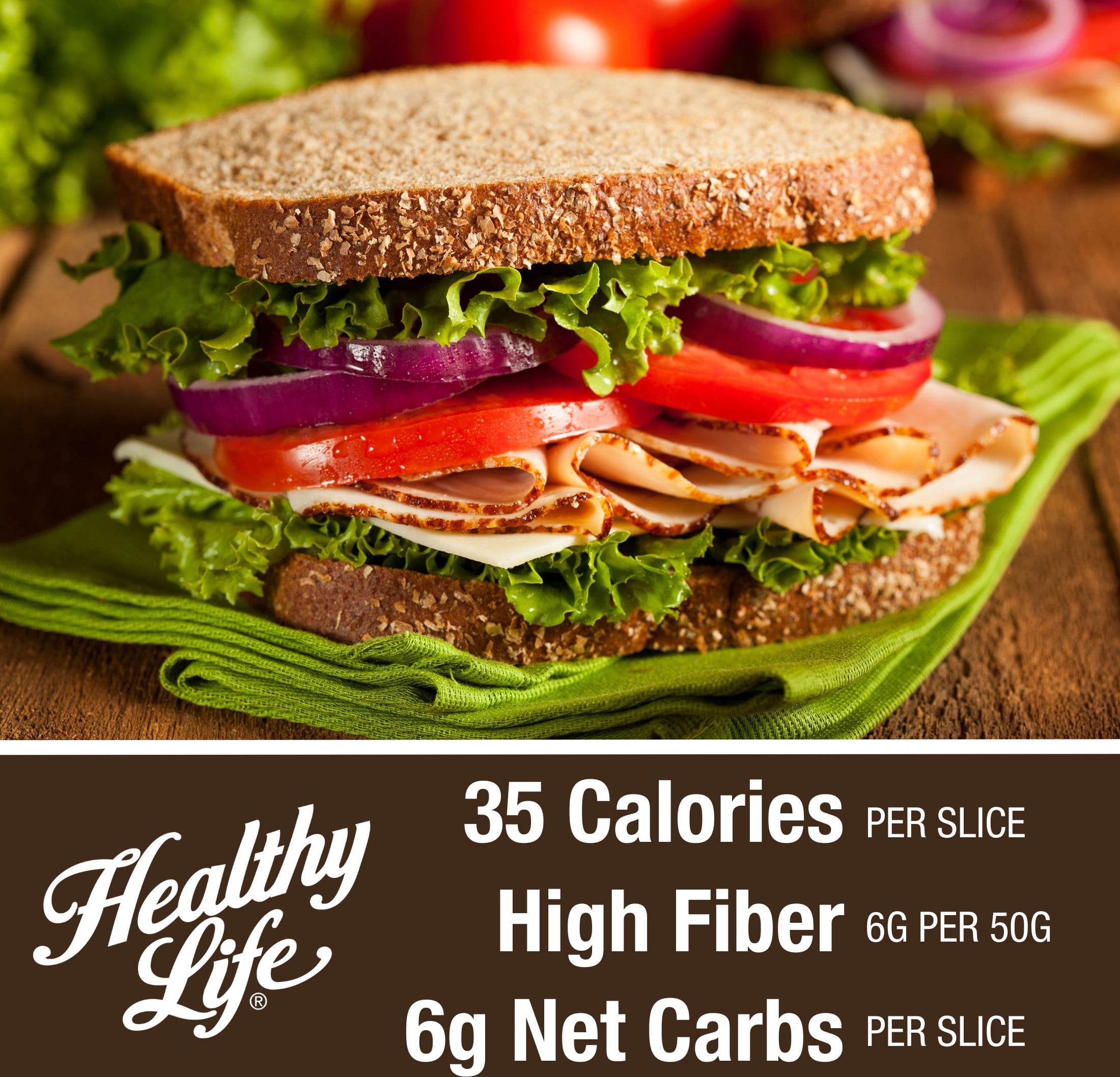 Lewis Bake Shop Healthy Life Whole Wheat Bread, 16 oz