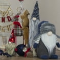 thumbnail image 2 of Northlight Tall Cone Gnome Christmas Figure - 20" - Gray and Blue, 2 of 5
