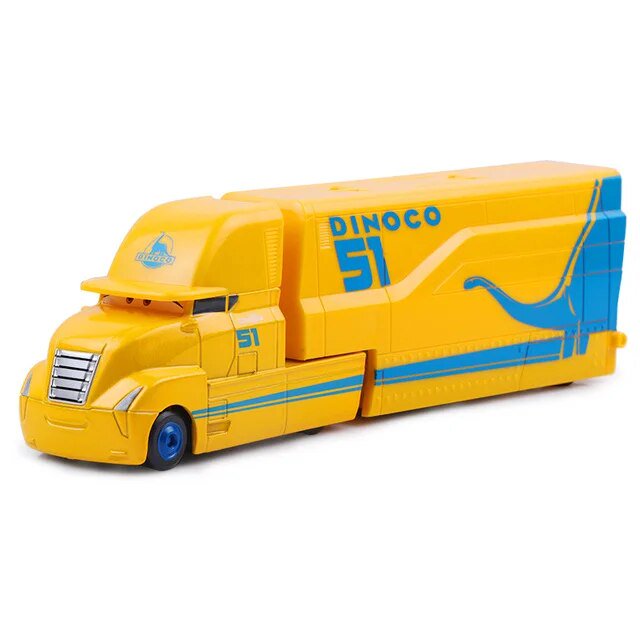 Disney-coches de Pixar Cars 2 y 3 para niños, juguetes de Rayo McQueen, Jackson Storm, tío Mack, camión 1:55, coche fundido a presión, regalo de Año Nuevo