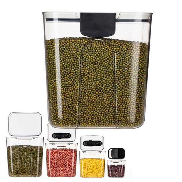 Hbdhejl Storage Containers Sealed Jar Grain Storage Boxes Storage Boxes Airtight Food Storage Containers For Kitchen Pantry