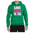 thumbnail image 2 of Save Your Awareness Unisex Graphic Hoodie Sweatshirt, Kelly, 3XL, 2 of 3