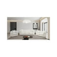 thumbnail image 4 of Meridian Furniture Penelope Cream Chenille Fabric Loveseat, 4 of 15