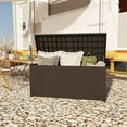 thumbnail image 6 of CRO Decor 230 Gallon Black Outdoor Waterproof Storag Box for Yard, 6 of 16