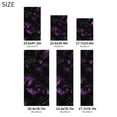 thumbnail image 3 of Frosted Glass Window Film Privacy Film Stained Glass Decals for Bathroom Shower Door Non Adhesive Heat Control Diamond Purple, 3 of 4