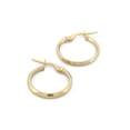 thumbnail image 1 of Arracadas Chicas Con Broche 1.6 cm Oro Sólido 14k, 1 of 3