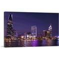 thumbnail image 1 of ARTCANVAS Ho Chi Min City Vietnam at Night Canvas Art Print - Size: 18" x 12" (1.50" Deep), 1 of 9