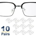 thumbnail image 3 of Almohadillas de nariz de silicona antideslizantes para gafas, agarres para montura de 15 mm, 3 of 7