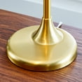 thumbnail image 6 of Better Homes & Gardens 19" Gold/White Modern Glass Banker Desk Lamp, 6 of 6