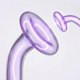 thumbnail image 2 of Electrodo Tubo de Reemplazo para Alta Frecuencia con forma de Hongo de luz Morada ideal para esterilizar y desinfectar la piel y de efecto desantiinflamatorio, 2 of 6