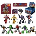 thumbnail image 3 of 1/9pcs Transformer building block Splicing toys Optimus Prime bumblebee Shockwave Megatron Robot Action Figure Toy For Kids Gift, 3 of 5