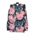thumbnail image 2 of Disketp Rose Flowers Mochila Escolar de Gran Capacidad y Peso Ligero, Mochila de Viaje Ideal para Escuela, Trabajo y Uso Diario, Cómoda y con Estilo, 2 of 8