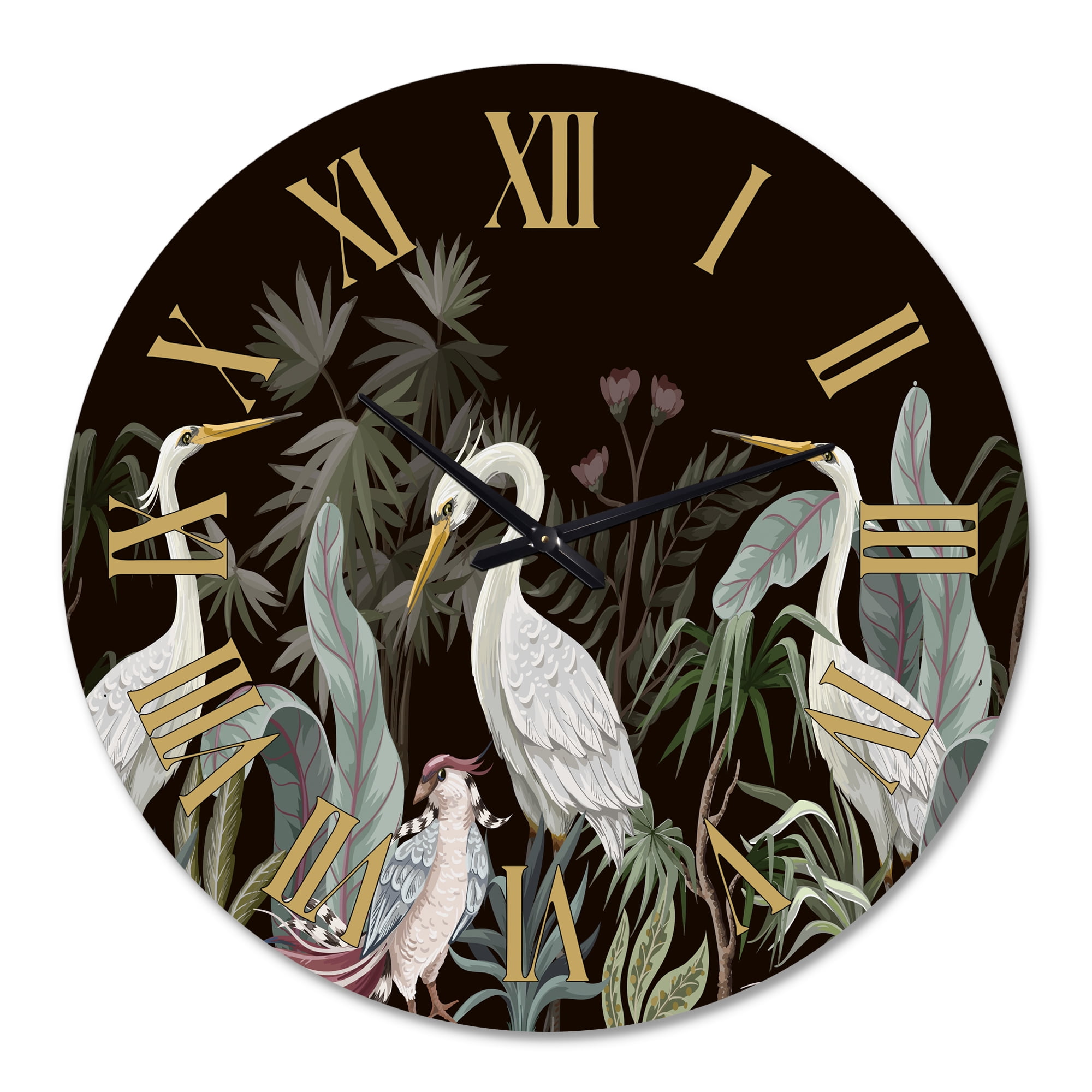 Designart 1 in Quartz Traditional Wall Clock