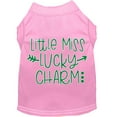 thumbnail image 6 of Pet Dog  Cat Shirt Screen Printed, "Little Miss Lucky Charm", 6 of 7