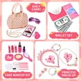 thumbnail image 2 of Toddler Girl Toys - Little Girl Purse, Toddler Purse Play Makeup Toys with Purse/ Wallet/ Toy Phone/ Fake Makeup Set for 3-12, 2 of 7