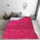 thumbnail image 5 of Balery Rose Red Glitter Manta de Felpa Suave y Acogedora – Cobija de Franela Aterciopelada para Cama, Lavable y Cálida para Sofá, Mascotas, Transpirable-80"x60", 5 of 7