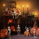 thumbnail image 3 of Figura de esqueleto modelo de Halloween, favores de fiesta al aire libre realistas de 16/24 pulgadas, 3 of 9