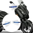 thumbnail image 6 of jiaping 2x Handlebar Wind Deflector Universal Wind Motorbike Hand Protector Clear and Blue, 6 of 9