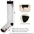thumbnail image 3 of Coolnut Baseball Stripes Compression Socks for Women&Men Circulation-Best Support for Nurses, Running, Athletic-1 Pairs Gift, 3 of 7