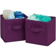 Honey Can Do Mini Non-Woven Foldable Storage Cube, Multicolor (Pack of 6)